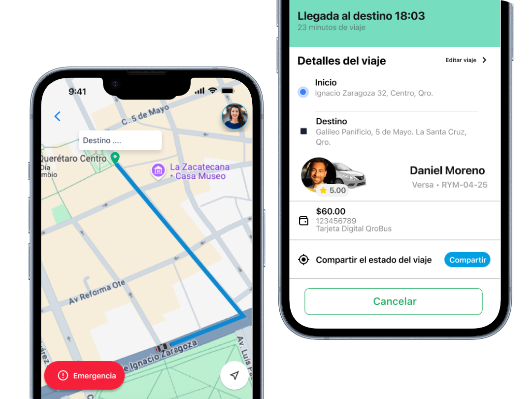 Safety features illustration