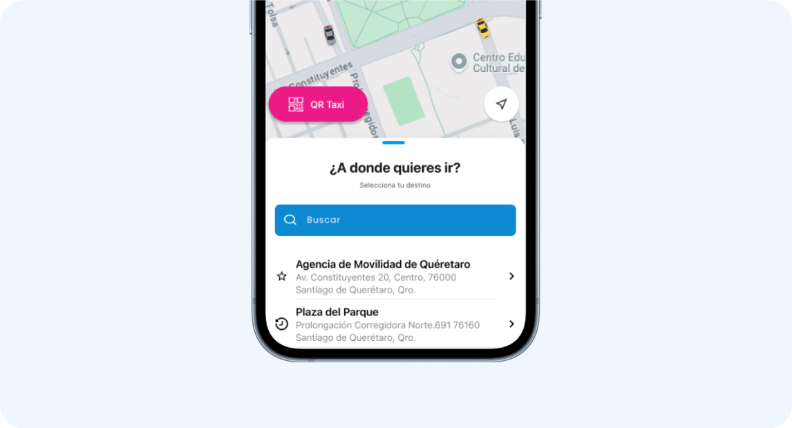 QroTaxi driver showcase