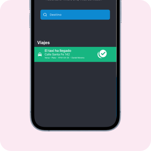 Driver app illustration